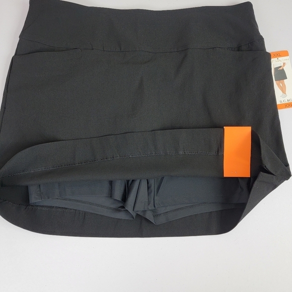 S.C.&CO. Black 360 Tummy Control Golf/Outdoor Active Skirt/Skort Sz XXL NEW - Picture 4 of 15